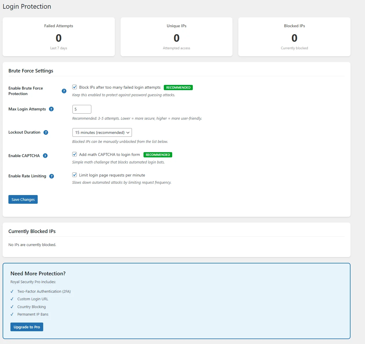 GuardPress Login Protection